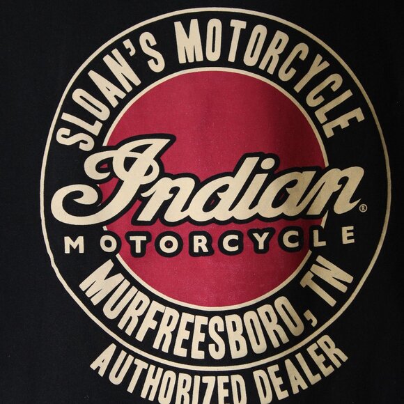 Indian Motorcycle with Indian Symbols front and Back - Picture 2 of 5